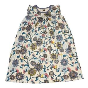 🌟 Tea Floral Sleeveless Dress 🌟
